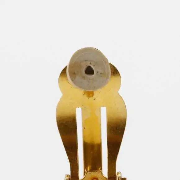 Chanel Cc Logo Clip-On Earrings Metal #209855C15B - Picture 9 of 9